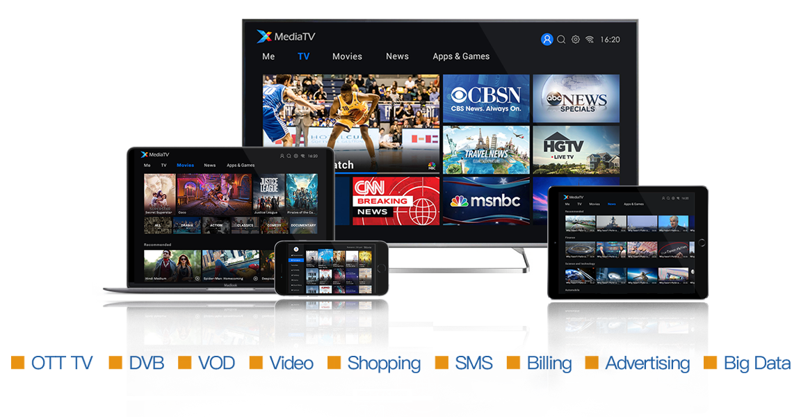 九洲国际XMediaTV系统平台