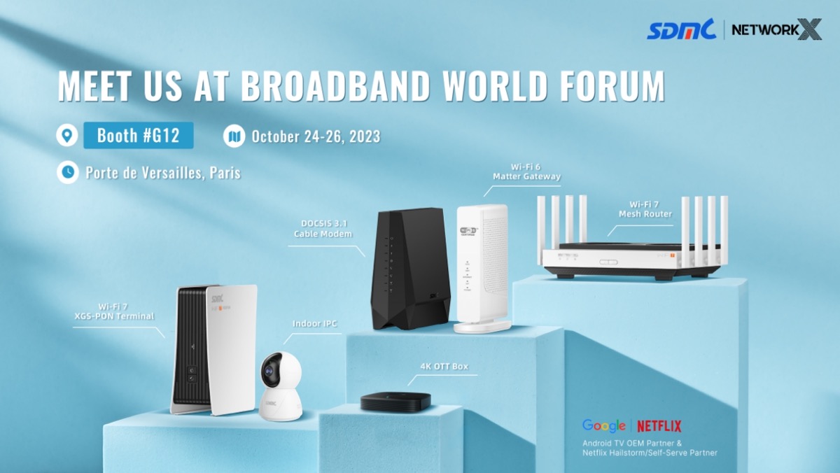 接待莅临九洲国际法国天下宽带展（BBWF）